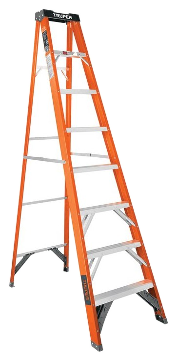 Escalera fibra de vidrio Truper